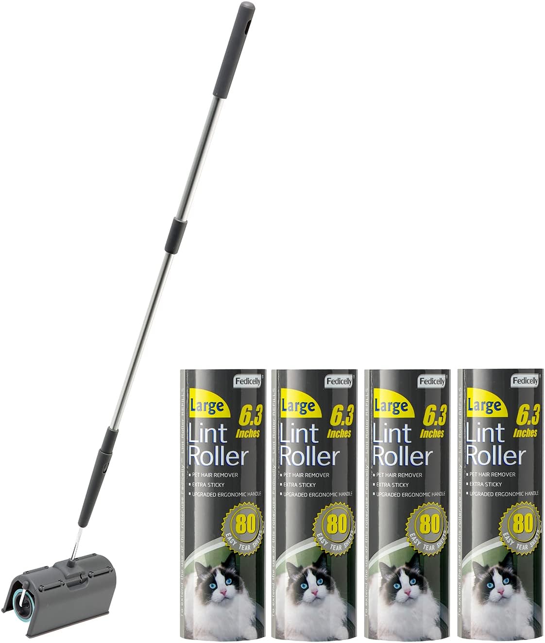 Fedicelly-Lint-Rollers-Pet-Hair-Extra-Sticky-Floor-with-Long-2646