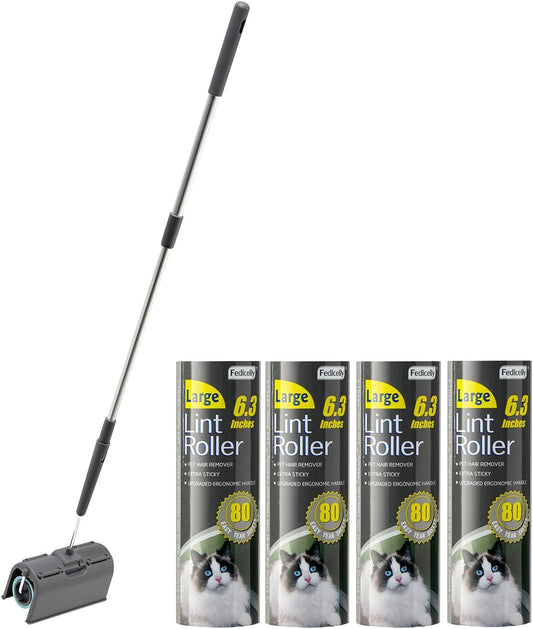 Fedicelly-Lint-Rollers-Pet-Hair-Extra-Sticky-Floor-with-Long-2646
