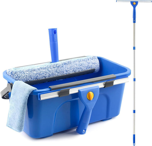 Window-Cleaning-Kit-with-Bucket-3-Gallon,-14"-Window-Squeegee-and-15"-Scrubber-with-61"-1271