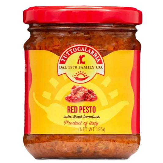 TUTTOCALABRIA,-Pesto-rojo-con-tomates-secos,-6.52-oz-(185-407