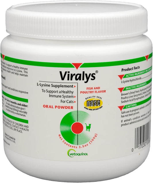 Vetoquinol-Viralys---Lysine-Supplement-for-Cats-&-Kittens---Supports-Eye-Wellness,-1695