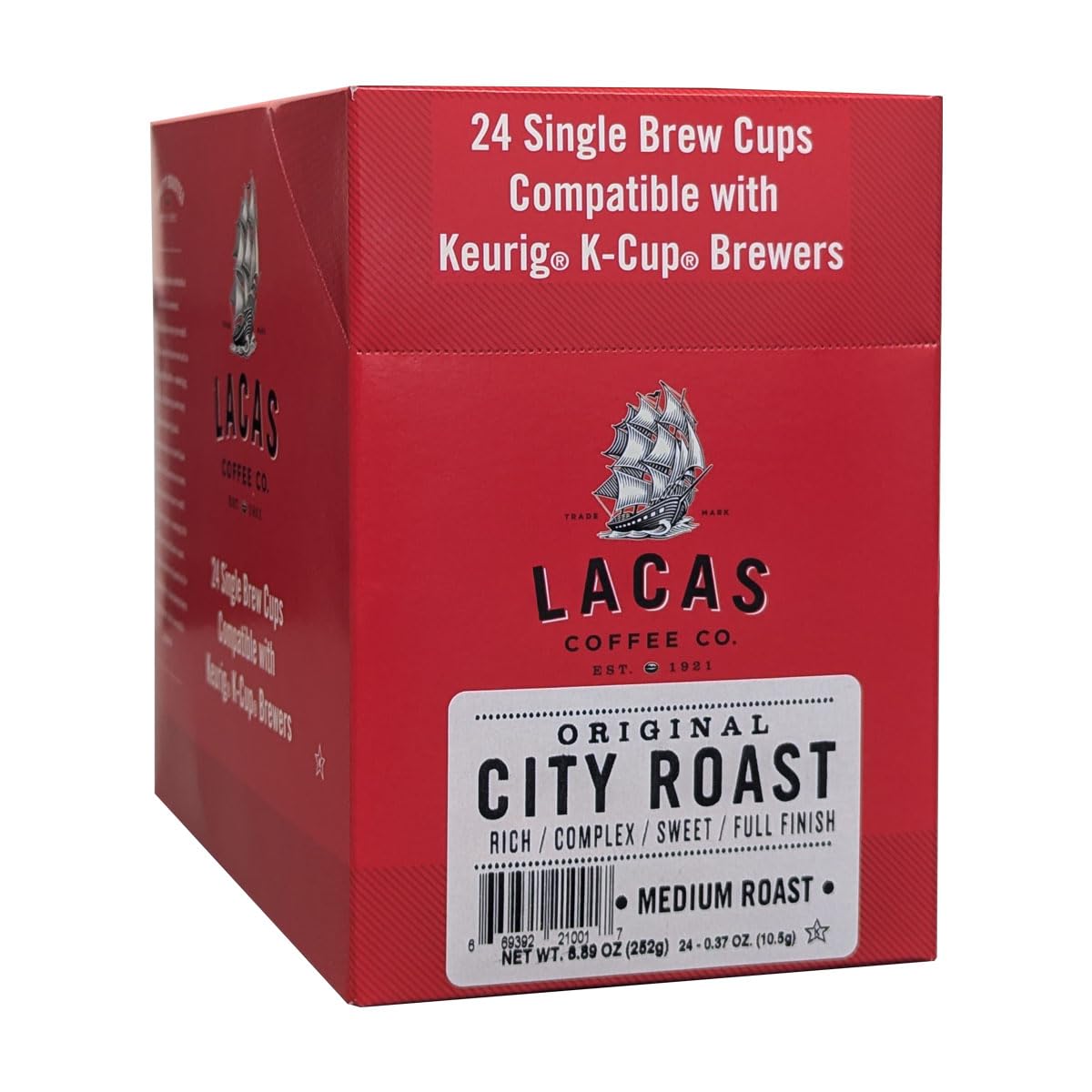 Lacas-Coffee-Original-City-Roast---Tazas-individuales-compatibles-con-cafeteras-K-Cup,1135