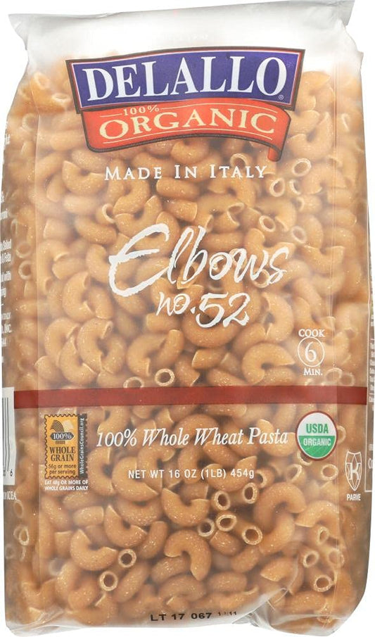 DELALLO-Organic-Whole-Wheat-Elbows-#52,-16-OZ-----390