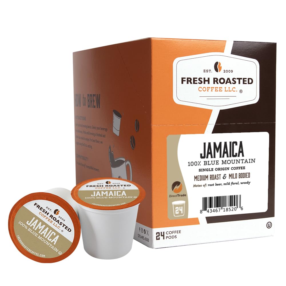 Fresh-Roasted-Coffee,-1-Jamaica-Blue-Mountain,-tostado-medio,-Kosher,-compatible-K-Cup,733