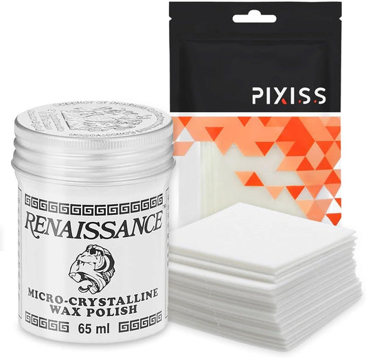 Renaissance-Wax-(65-ml)-and-Pixiss-Polishing-Pads-(10x)---1588