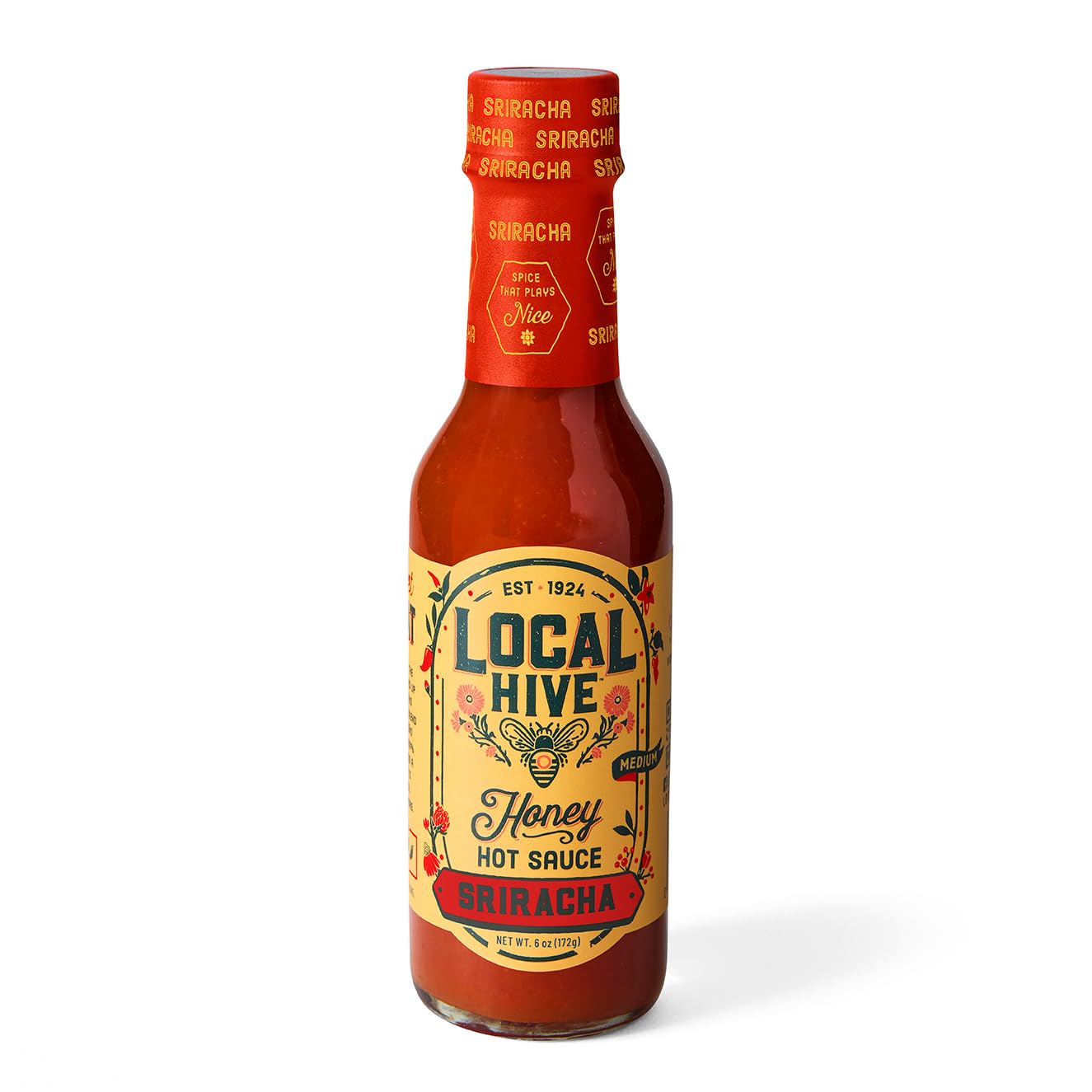 LOCAL-HIVE-Sriracha-Honey-Hot-Sauce,-490