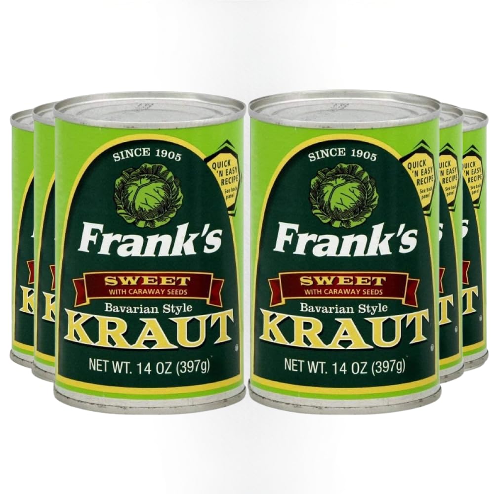 Frank’s-Sweet-Bavarian-Style-Kraut-14oz-(6-Pack)-–-Naturally-Fermented-Sauerkraut-663