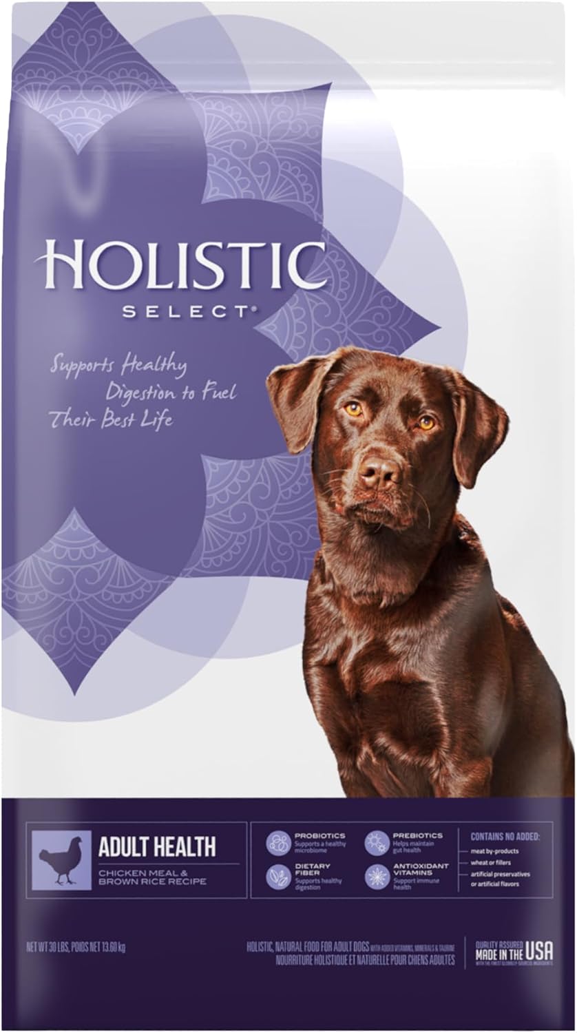 Holistic-Select-Natural-Dry-Dog-Food,-Chicken-Meal-&-Rice-Recipe,-30-Pound-Bag-1585