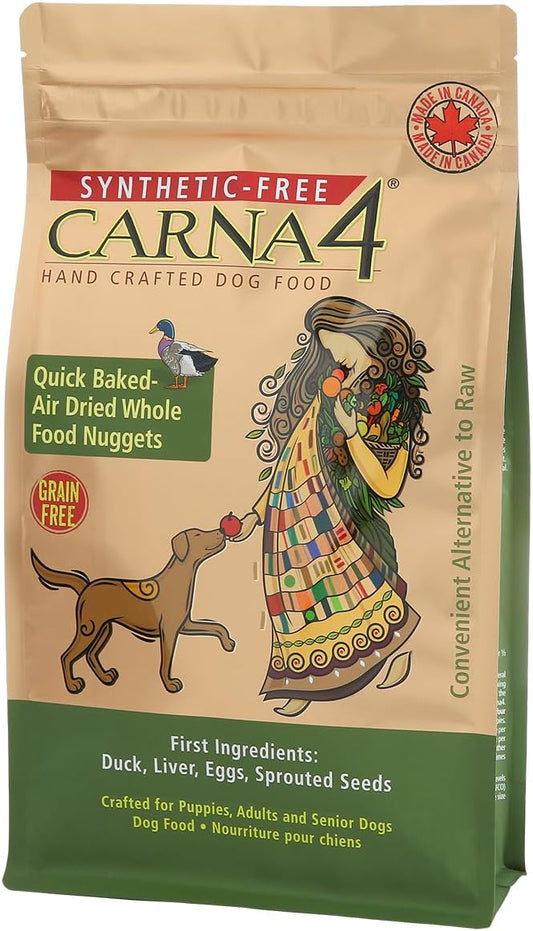 CARNA4-Air-Dried-Dog-Food,-Duck-Recipe,-Quick-Baked-Whole-Food-Nutrition-with-1539