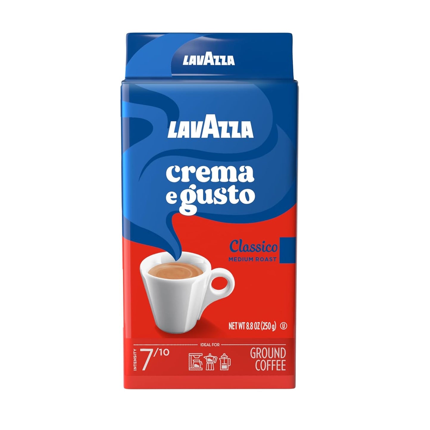 Lavazza-Crema-e-Gusto-Ground-Coffee,-Medium-Roast,-Arabica-and-Robusta-Blend,-8.8-3058
