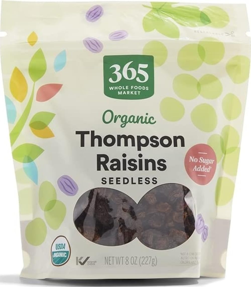 365-by-Whole-Foods-Market,-Organic-Thompson-Raisins,-8-Ounce-------2412