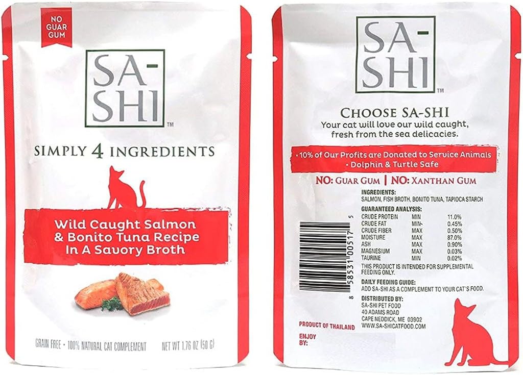 Sa-Shi-Grain-Free-Wet-Cat-Food-Pouches-1.76oz.-Five-Flavors-(Tuna-Salmon)----878