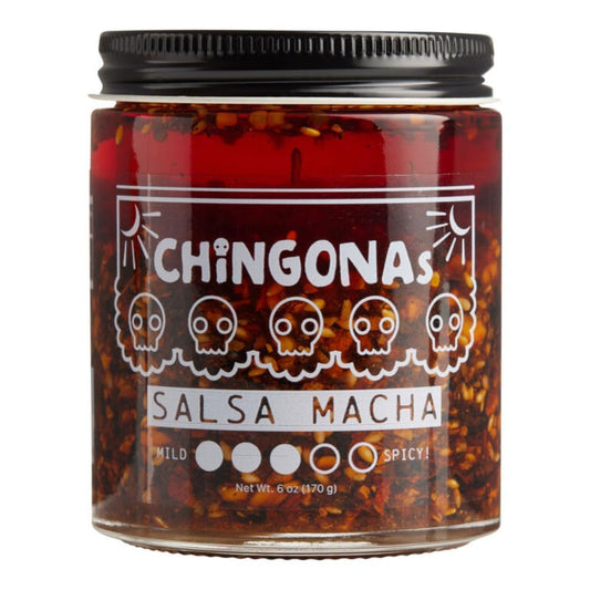 CHiNGONAs-Salsa-Macha---Gourmet-Mexican-Oil-based-Chili-Crunch-Sauce,-Vegan-and-1108