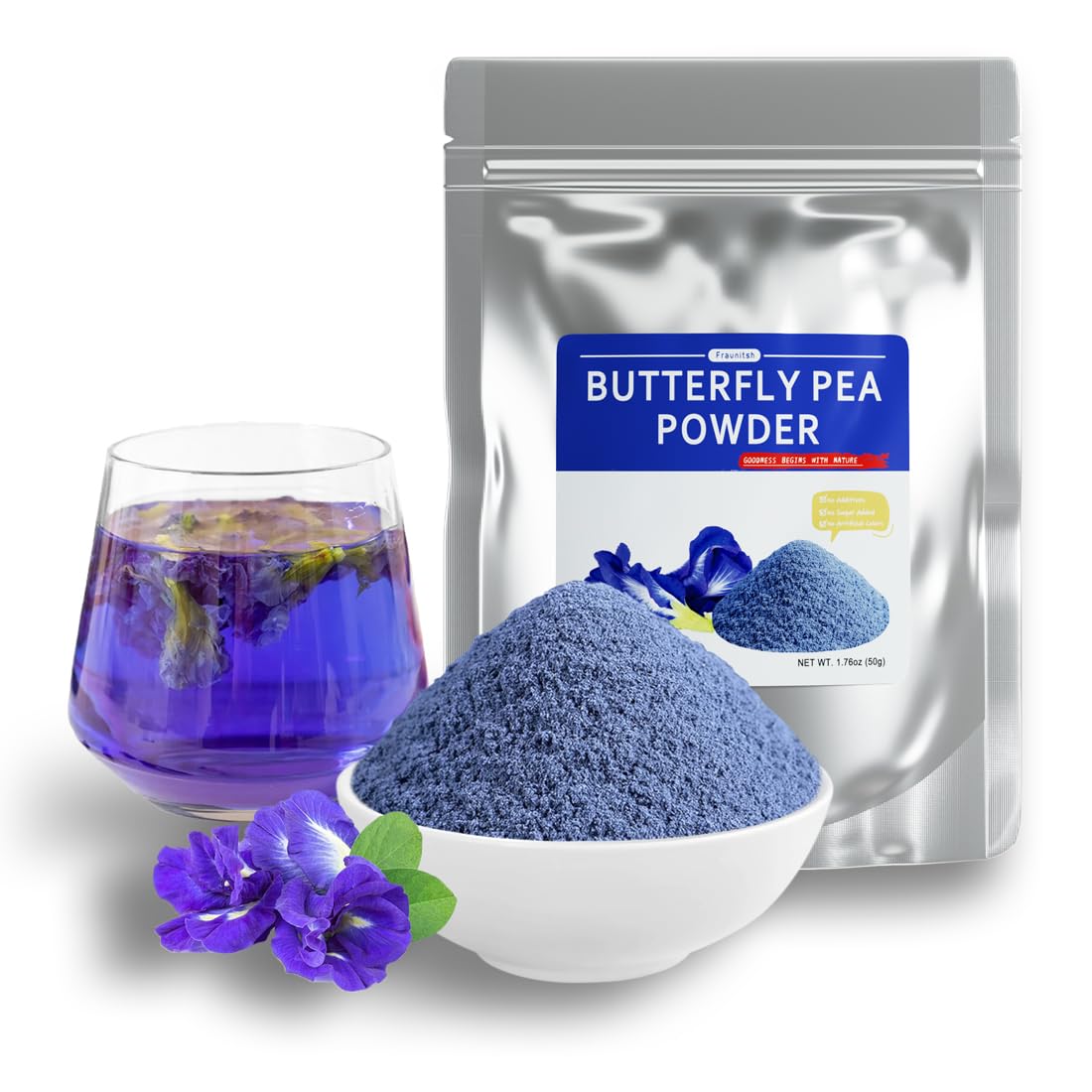 Fraunitsh-Butterfly-Pea-Flower-Powder,-1.76oz-|-Blue-Matcha-Powder-|-Natural-Coloring-Smoothies,-1370