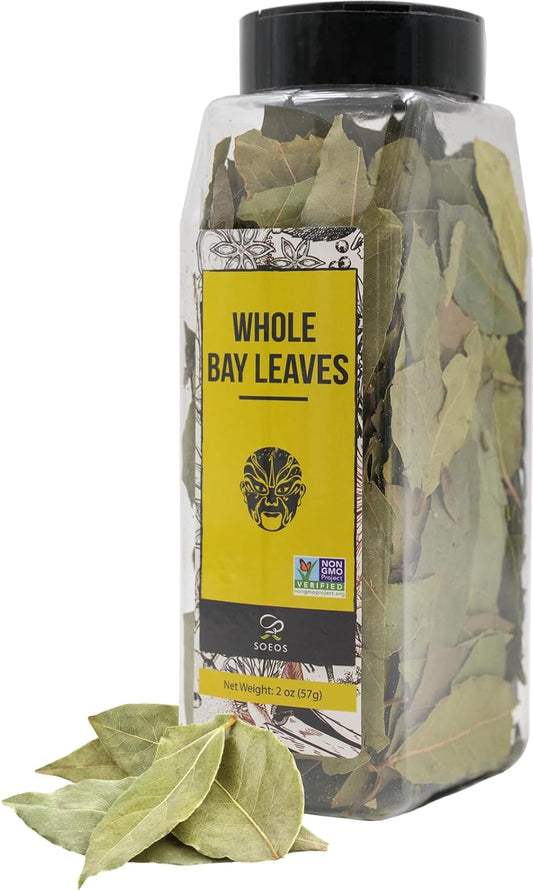 Soeos-Bay-Leaves,-2oz-(57g),-Whole-Dried-Bay-Leaf,-Non-GMO-Verified,-Laurel-2049