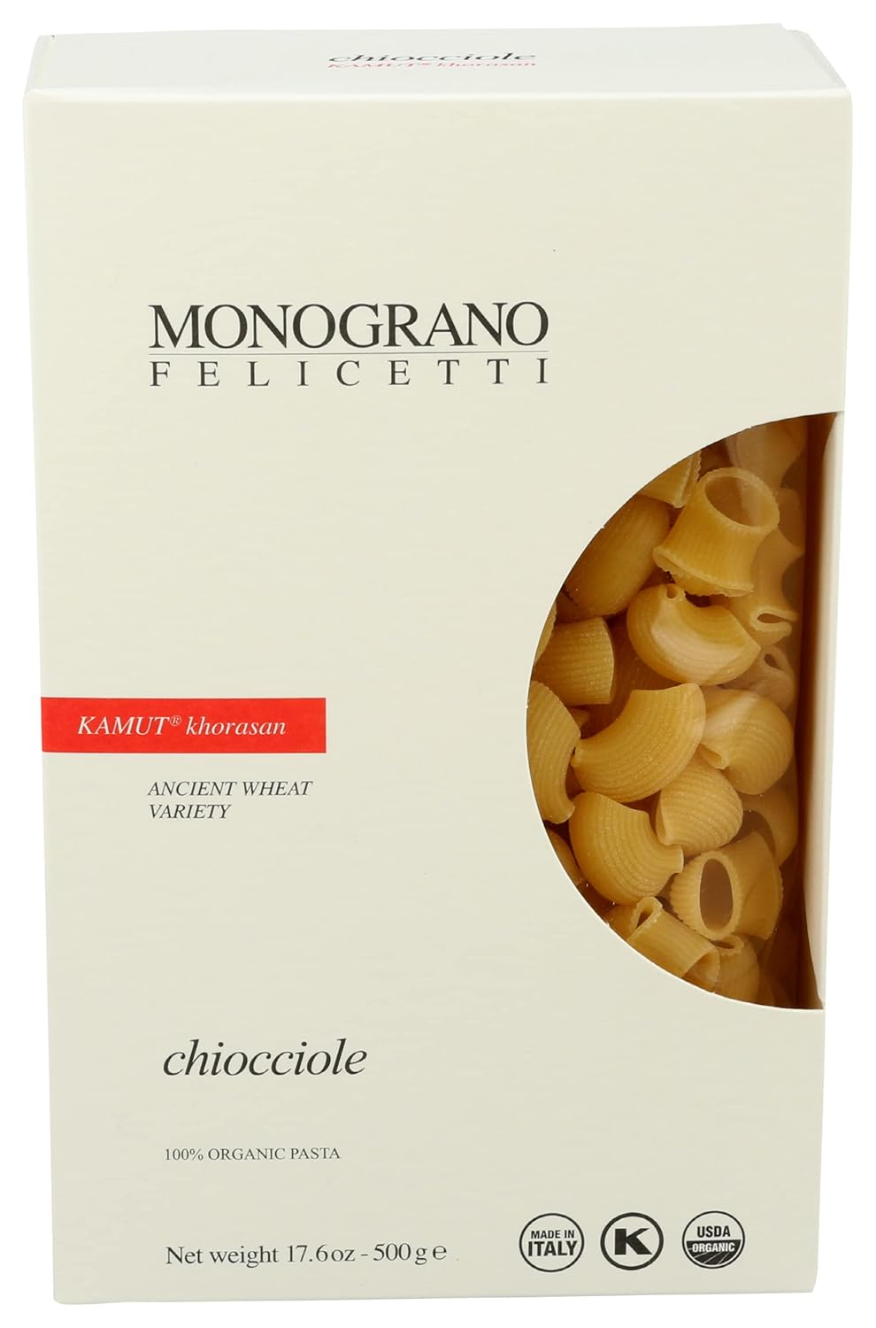 Monograno-Felicetti,-Pasta-Chiocciole-Kamut,-17.64-Ounce-------577