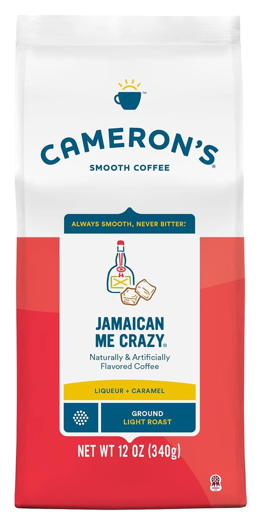 Cameron's-Coffee-Roasted-Ground-Coffee-Bag,-Flavored,-Jamaican-Me-Crazy,-12-Ounce---701