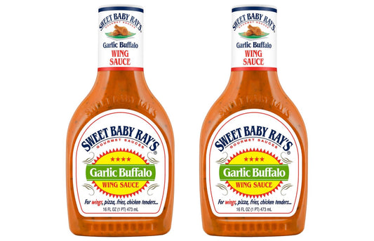 Sweet-Baby-Ray’s-Garlic-Buffalo-Wing-Sauce,-16-Fl-Oz-(Pack-of-80