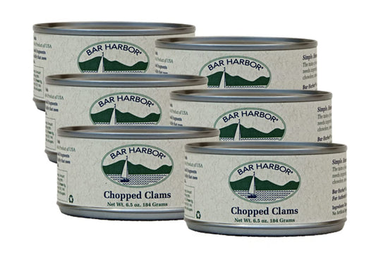 Bar-Harbor-Georges-Bank-Chopped-Surf-Clams,-Sweet-&-Tender,-6.5-oz-|-345