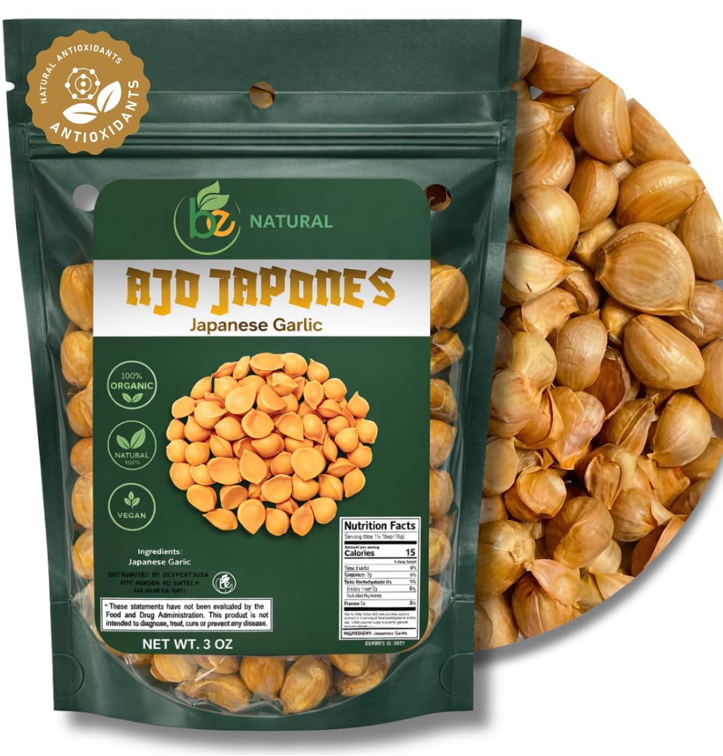 Ajo-Japones-1-Natural-3-oz/85-gr,-Vegano,-Ajo-Japonés-Japones-Bolsa-1106