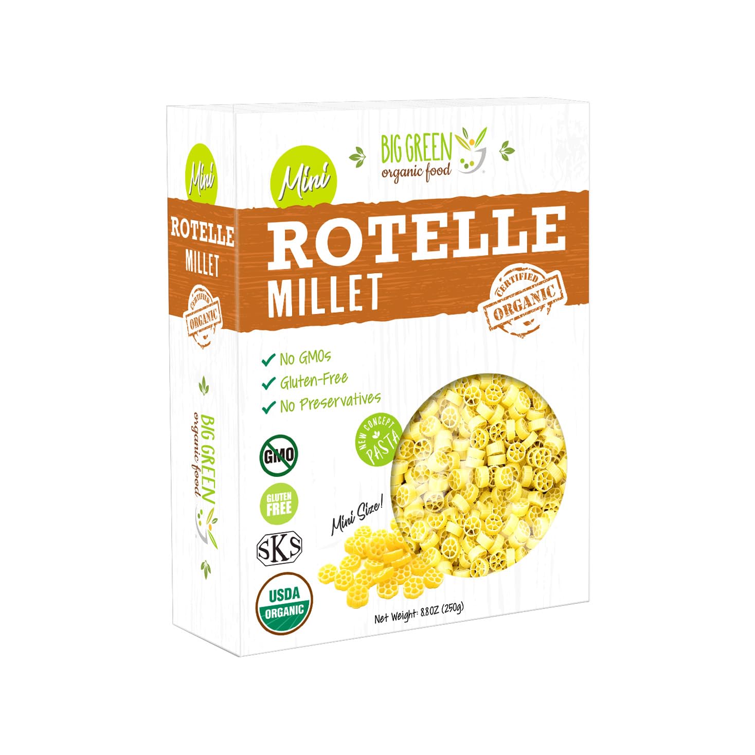 Big-Green-Organic-Food---Organic-Mini-Millet-Rotelle-Gluten-Free,-513