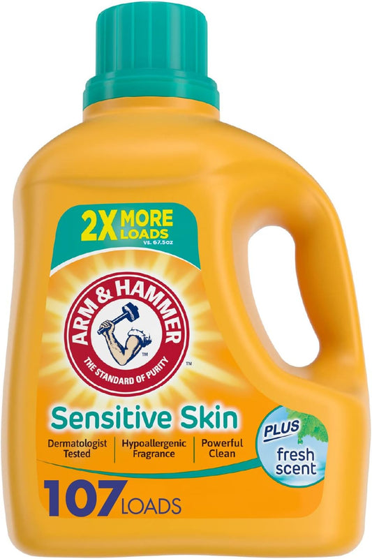 ARM-&-HAMMER-Sensitive-Skin-Laundry-Detergent-with-Hypoallergenic-Fragrance,-40