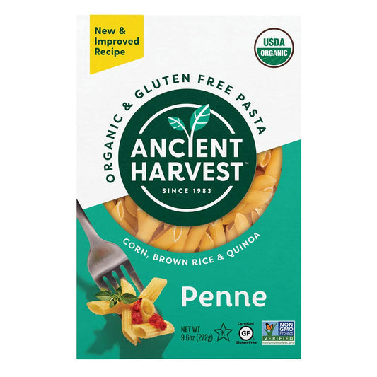 Ancient-Harvest-Organic-Gluten-Free-Penne-Pasta,-Corn,-561