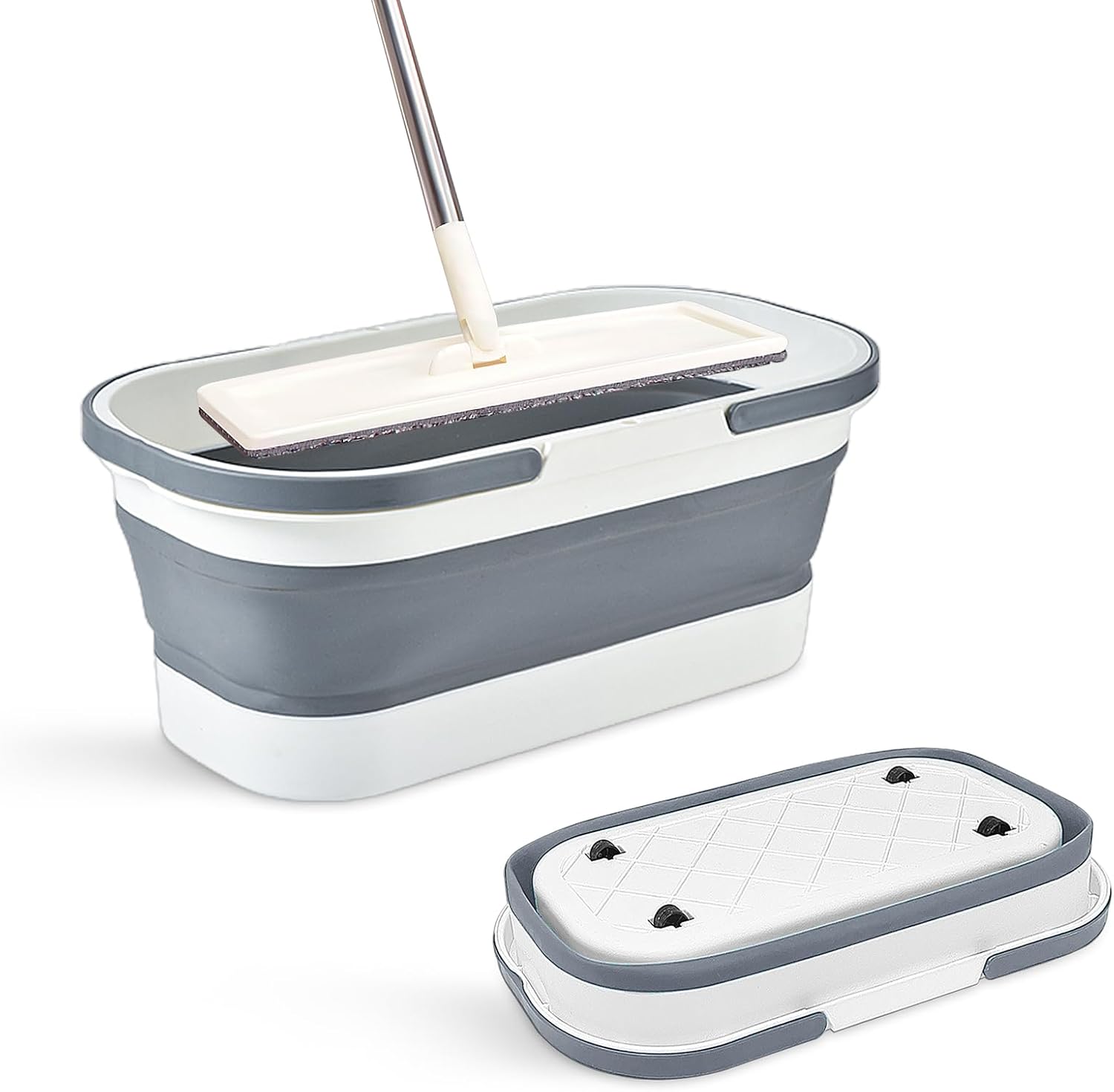 Collapsible-Plastic-Bucket-with-Wheels-12L-(3.17-Gallon)-for-House-2225