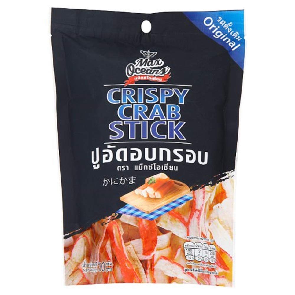 Max-Oceans-Brand,-Crispy-Crab-Stick,-Original-Flavour,-Size-30g-X-4-Packs-241