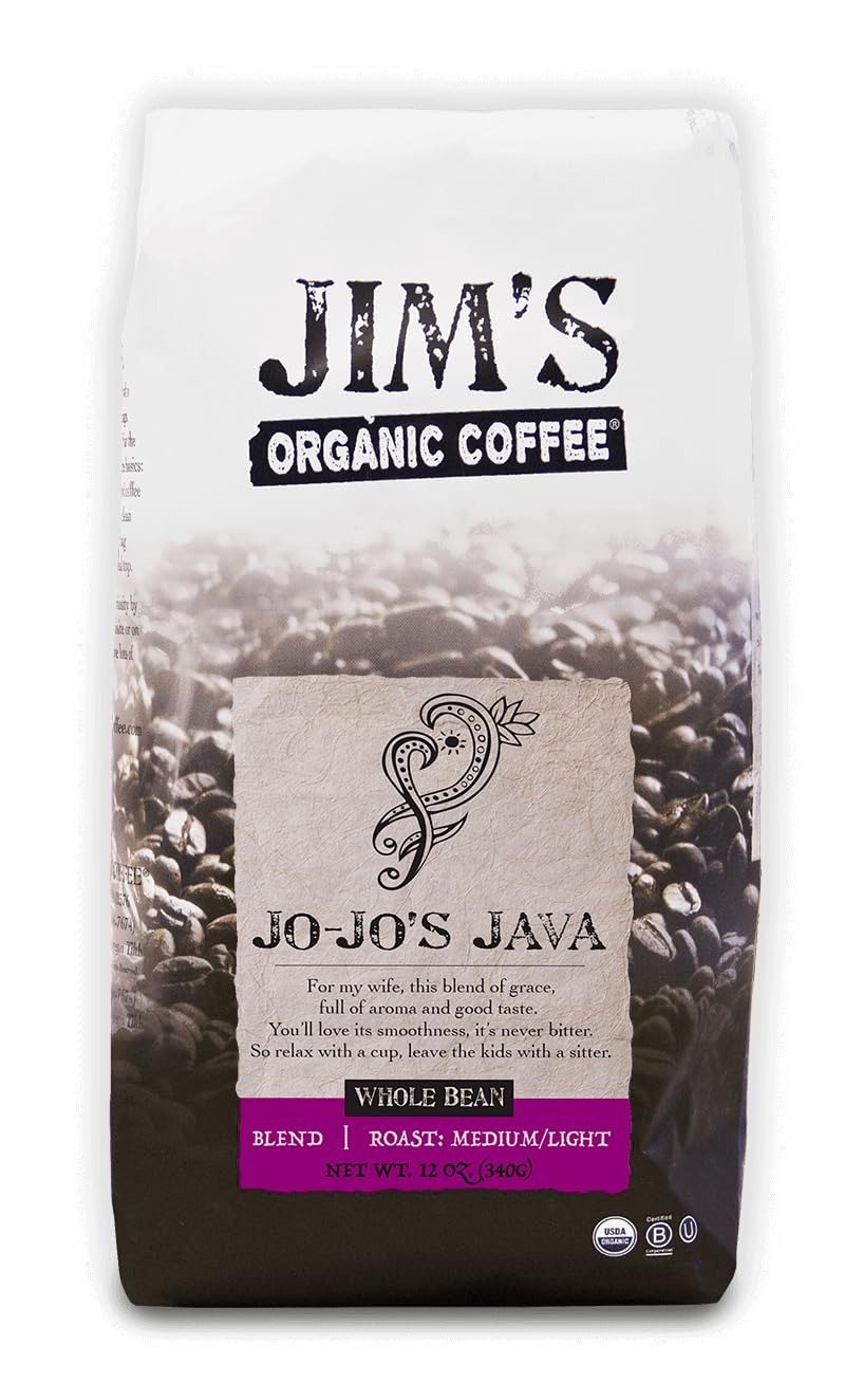 Jim's-Organic-Coffee-Jo-Jo's-Java-Blend---Tostado-medio/ligero,-grano-entero,-de1544