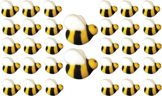 Edible-Bees-for-Cake-Decorations,-32pcs-Bee-Sprinkles,-Royal-Icing-Bee-for-Cupcake,-and-920