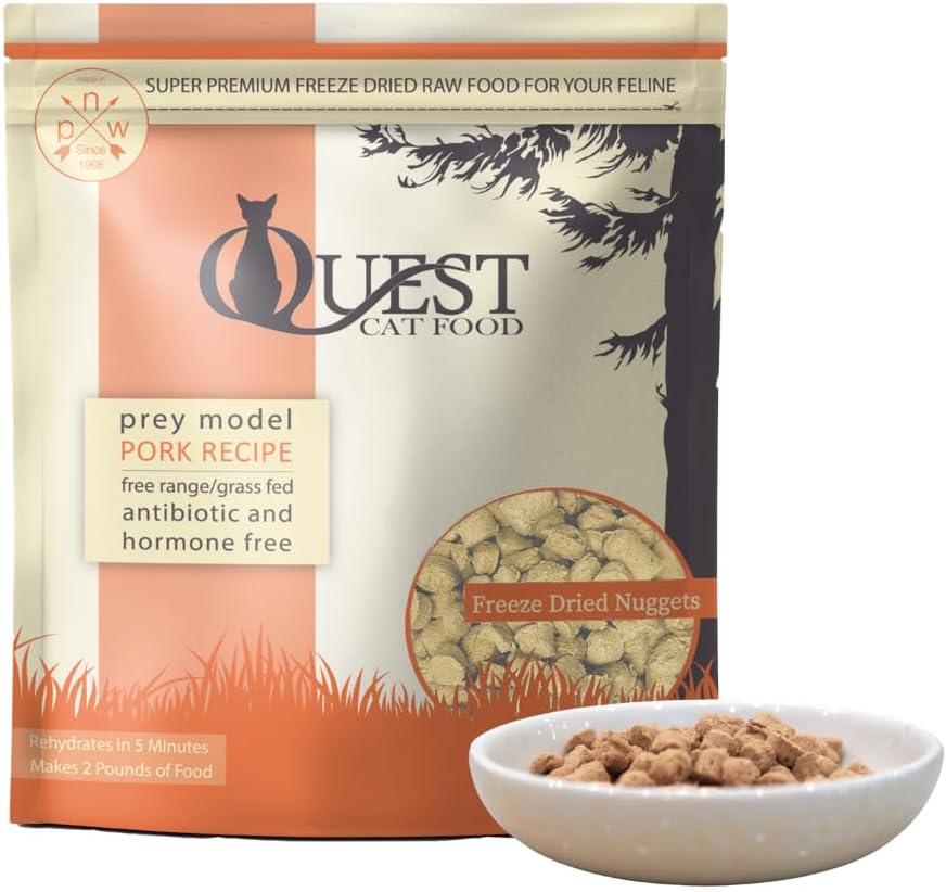 Quest-Cat-Food-Freeze-Dried-Raw-Bite-Sized-Nuggets---Pork-Recipe---Food-Cats-101078
