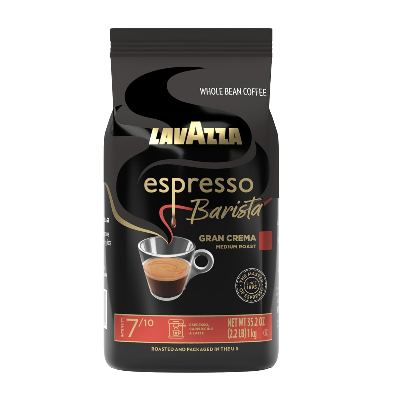Lavazza-Espresso-Barista-Gran-Crema-Whole-Bean-Coffee-Blend,-Medium-Espresso-Roast,-Oz-3240