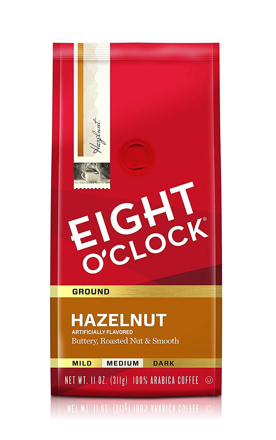 Eight-O'Clock-Ground-Coffee,-Hazelnut,-11-Ounce-------------216