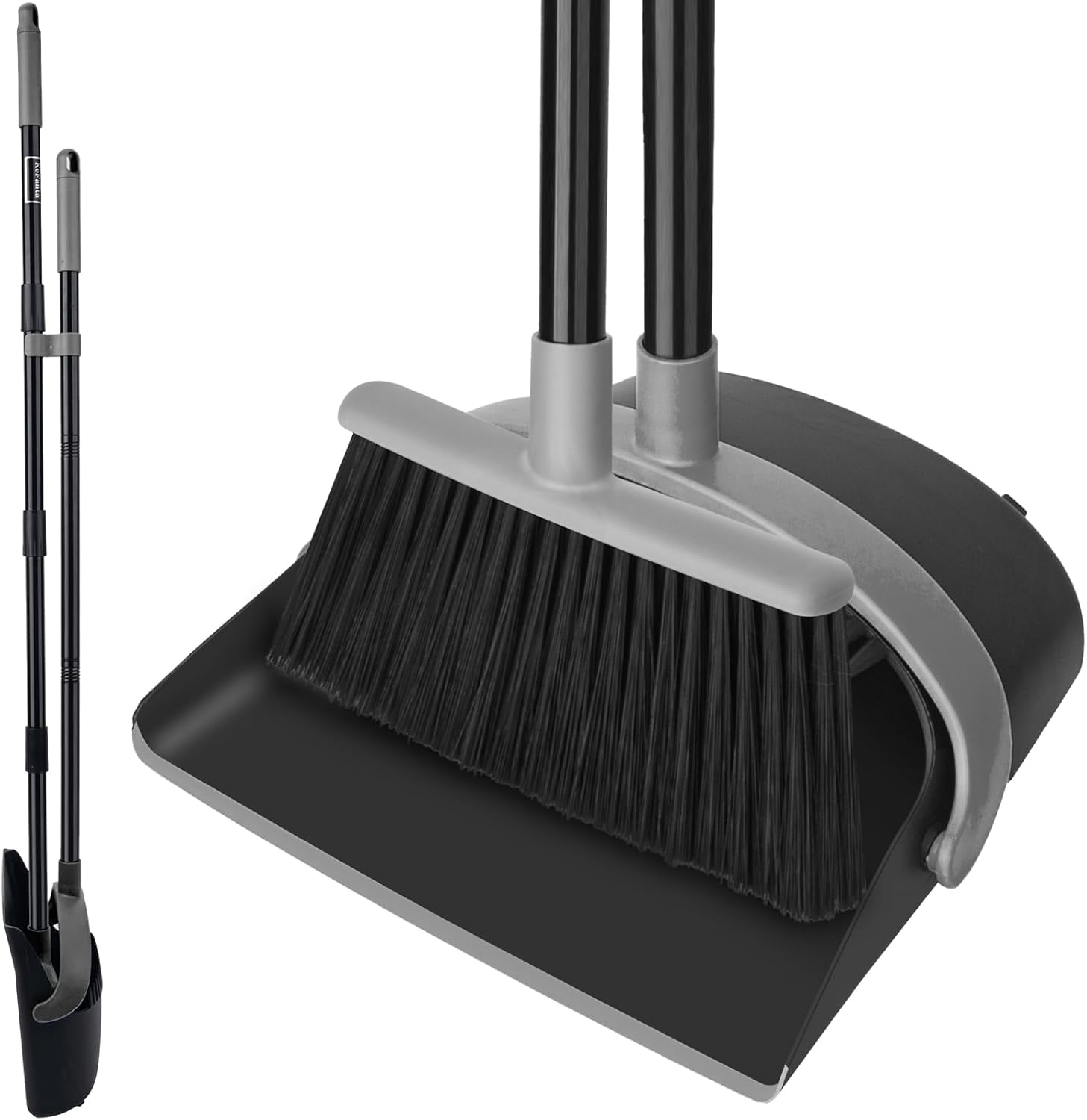 KeFanta-Broom-and-Dustpan-Set,Dust-Pan-with-Long-Handle,52”Broom-with-811