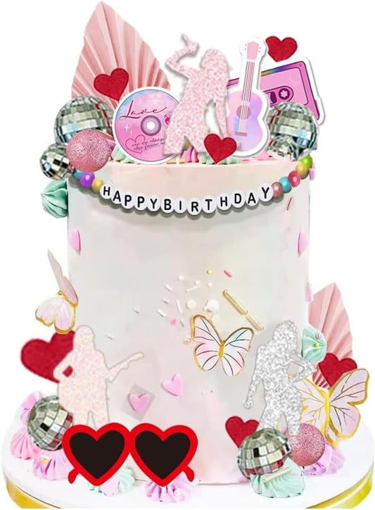 DiDida-Music-Singer-Cake-Topper-for-Music-Fans,-5-Piece-Set,-Perfect-for-Cake---163