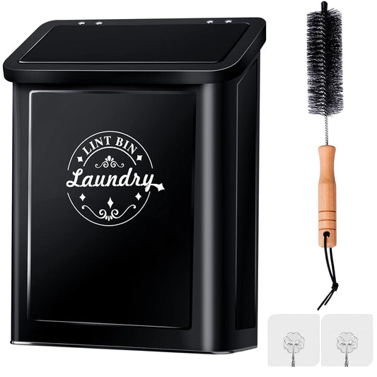 SACREDAY-Magnetic-Lint-Bin-for-Laundry-Room-Organization-and-Storage-with-Brush,-1153