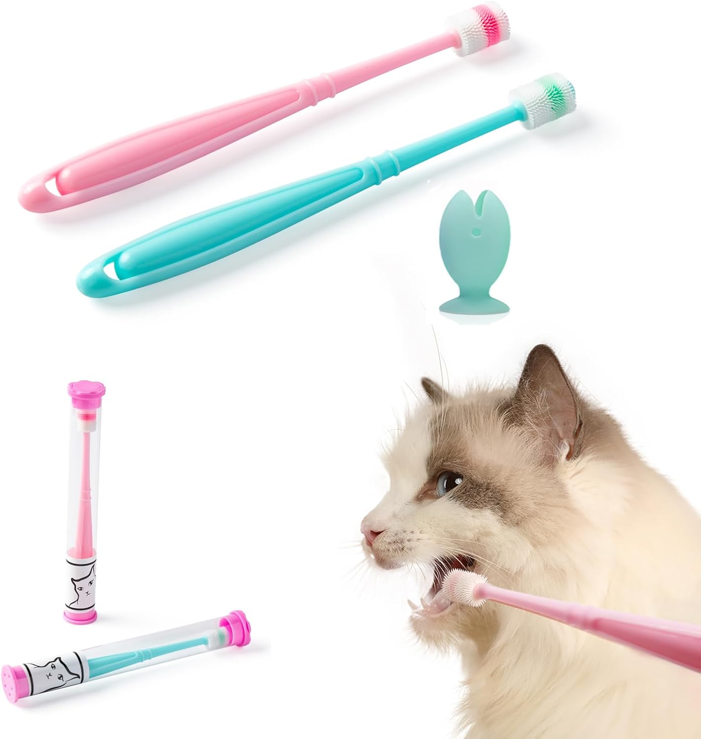 E.M&S.T-by-Emmeliestella-Small-Dog-&-Cat-Toothbrush-360-Degree-Soft-Cat-520