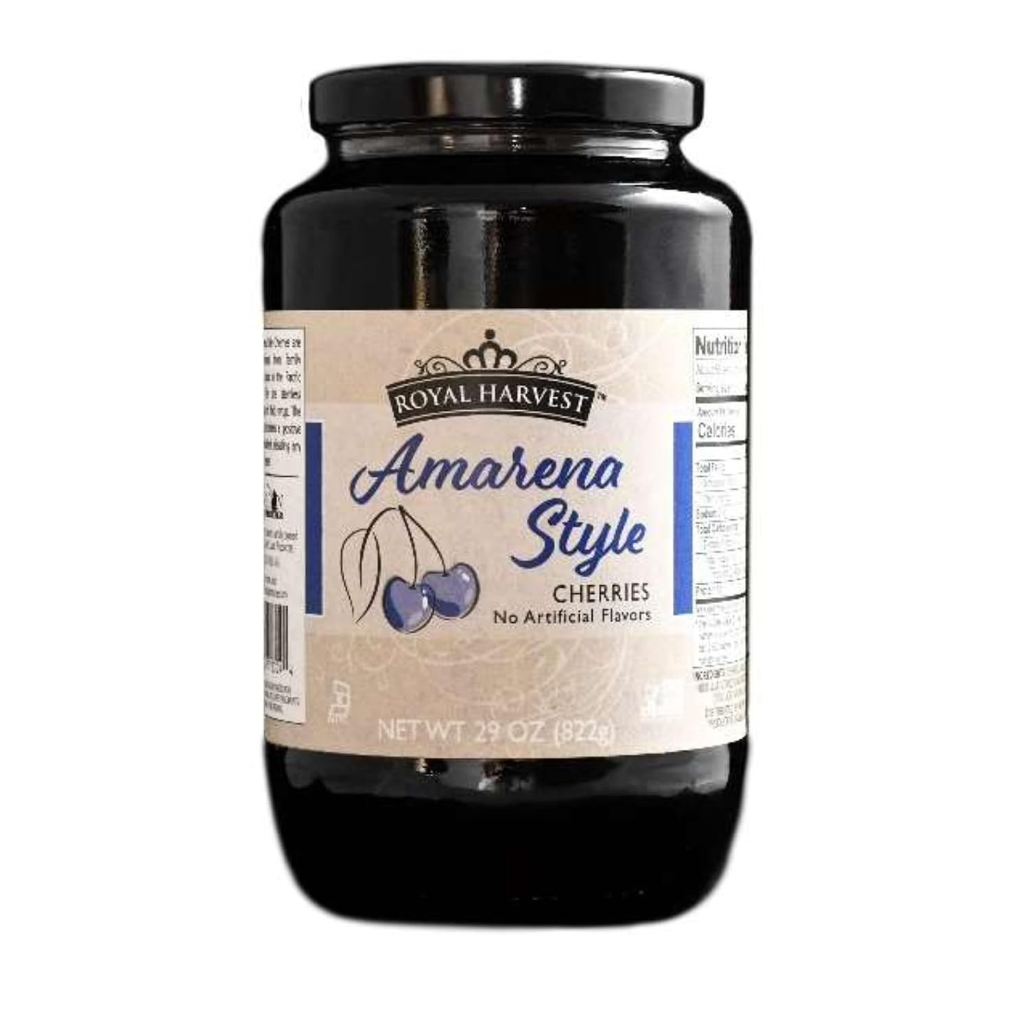 Royal-Harvest-Amarena-Style-Cherries,-29-oz-|-Kosher-|-No-Artificial-Colors,-16