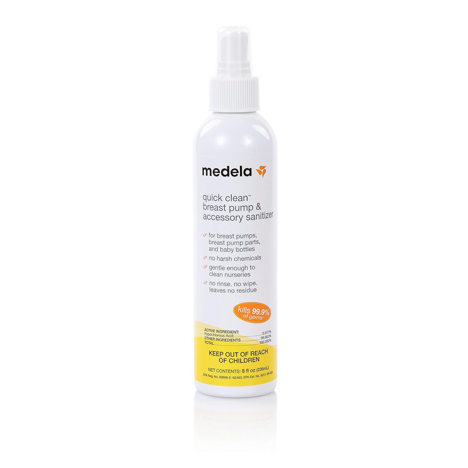 Medela-Quick-Clean-Breast-Pump-and-Accessory-Sanitizer-Spray-Safe-No-Rinse-Breastpump-Sterilizer-Eliminates-1195