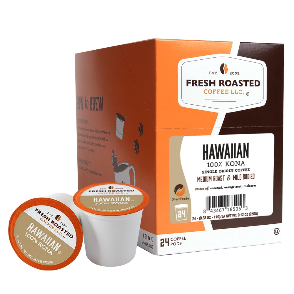 Fresh-Roasted-Coffee,-1-Hawaiian-Kona,-Medium-Roast,-Kosher,-K-Cup-Compatible,-24-Pods-2036