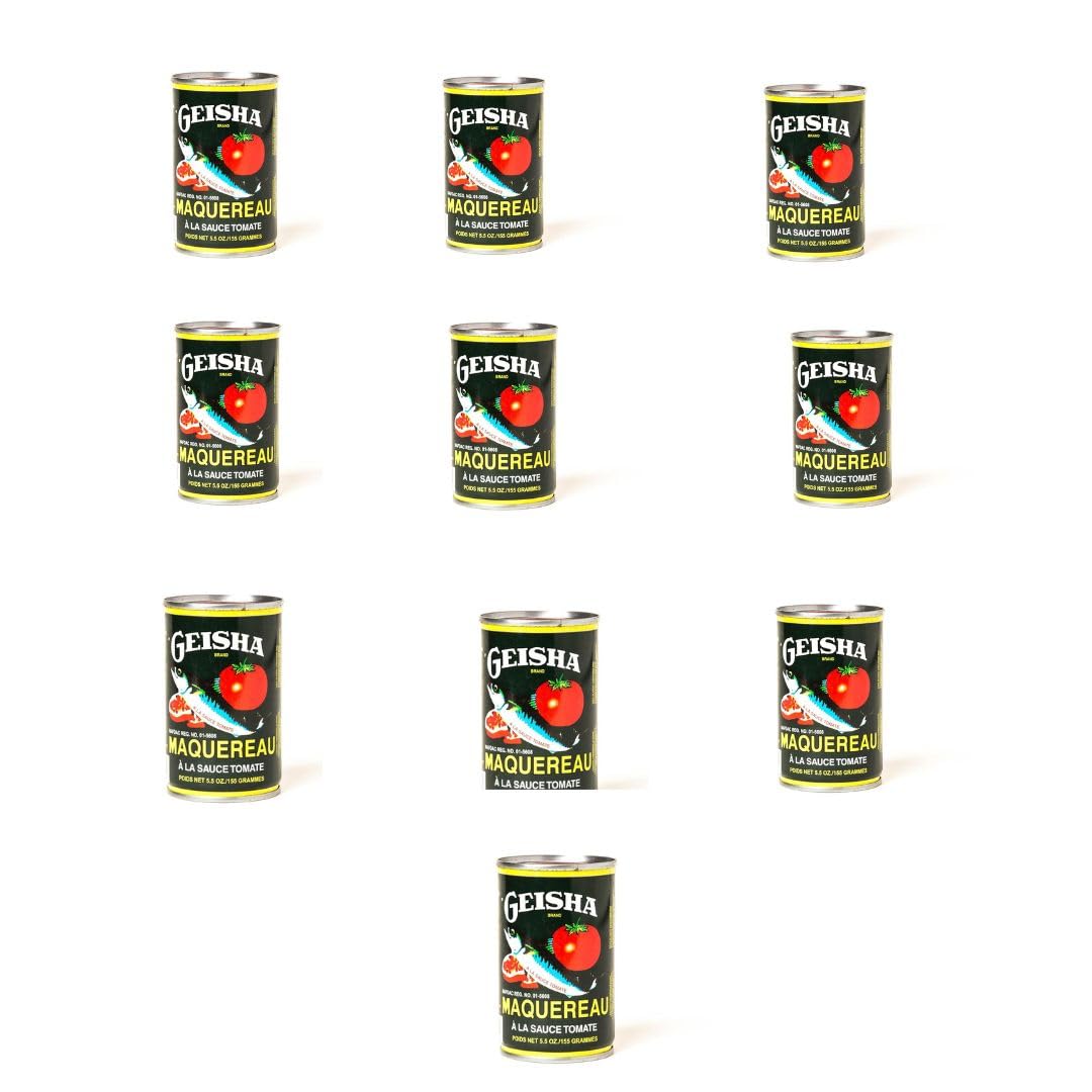 Geisha,-caballa-en-salsa-de-tomates,-5.5-onzas,-paquete-de-10-----590