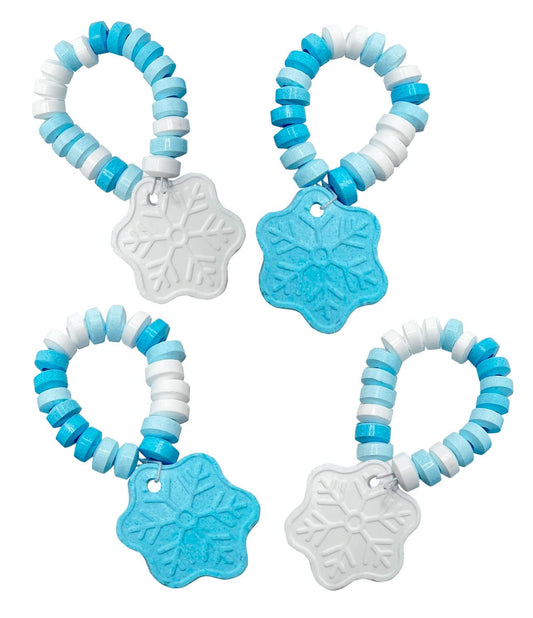 Snowflake-Candy-Bracelets-(24-Pieces)-Bulk-Winter-Candy-2478