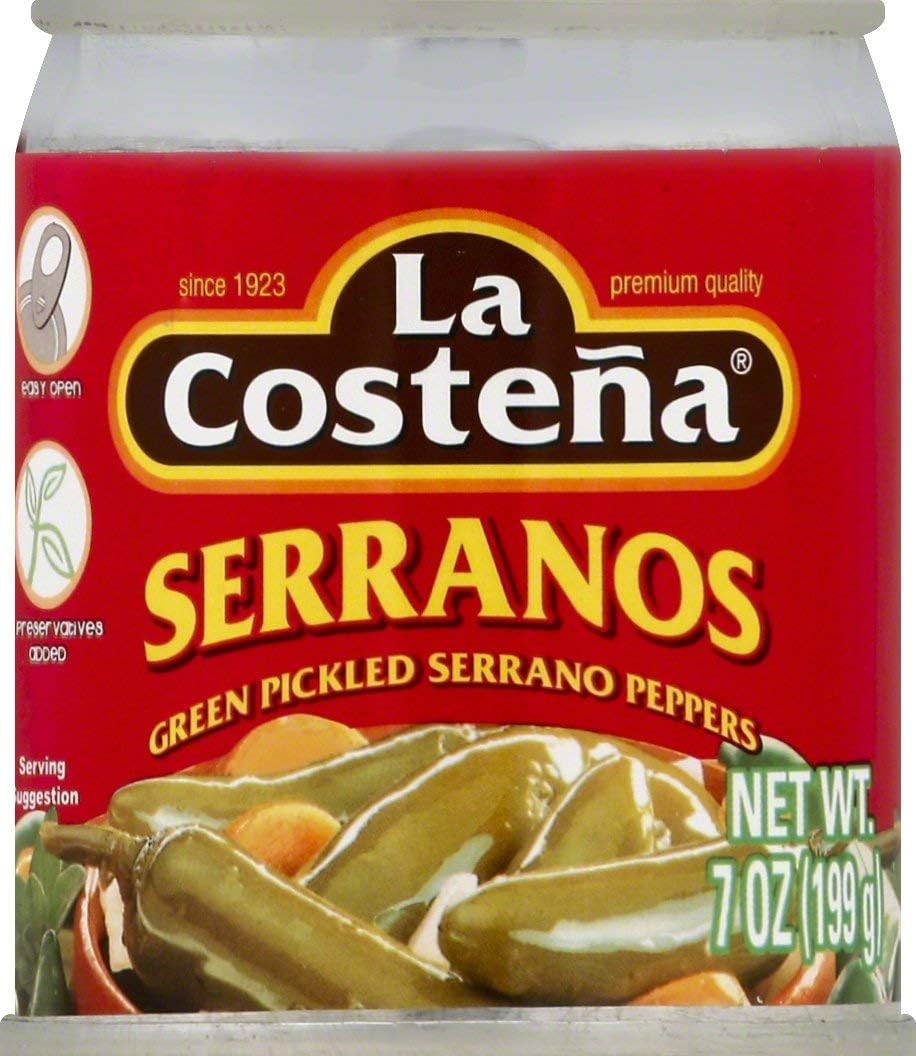 LA-COSTENA-Pepper-Serrano,-7-OZ-------------449