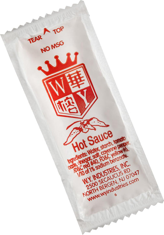 WY.-Industries-Chinese-Hot-Sauce,-Individual-Packets,-10g,-No-MSG,-Bulk-Condiment-923