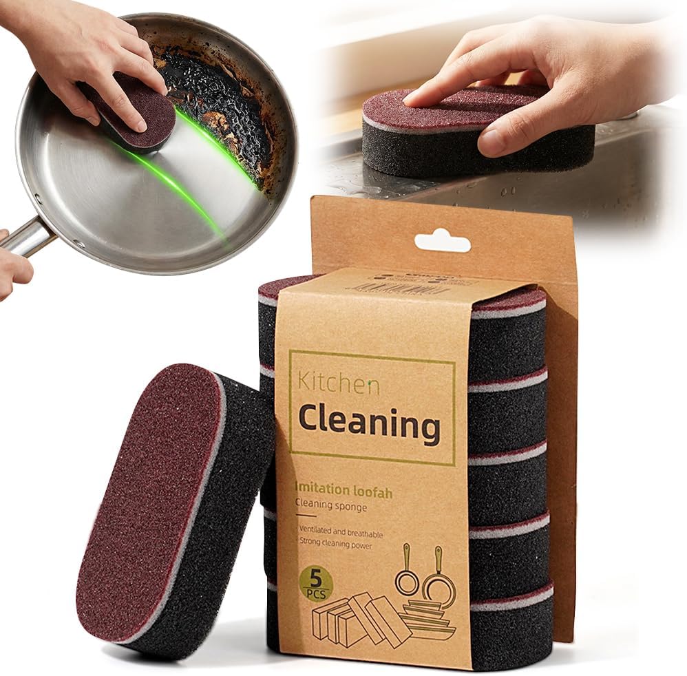 2026-New-Cleaning-Sponges-Eraser,-Multi-Functional-Eraser,-Shower-&-Tub-Scrubber-Sponge-for-Kitchen,-Bathroom,-555