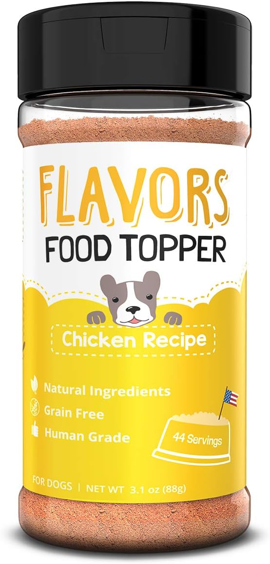 Flavors-Food-Topper-for-Dogs,-Chicken-Recipe,-3.1-Ounce------2201