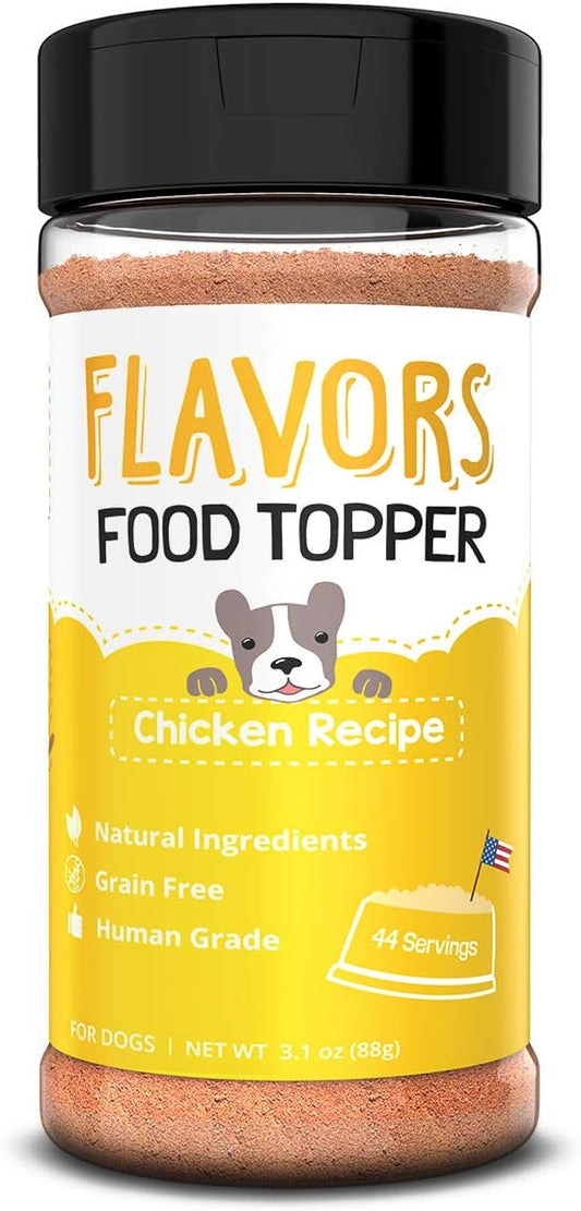 Flavors-Food-Topper-for-Dogs,-Chicken-Recipe,-3.1-Ounce------2201