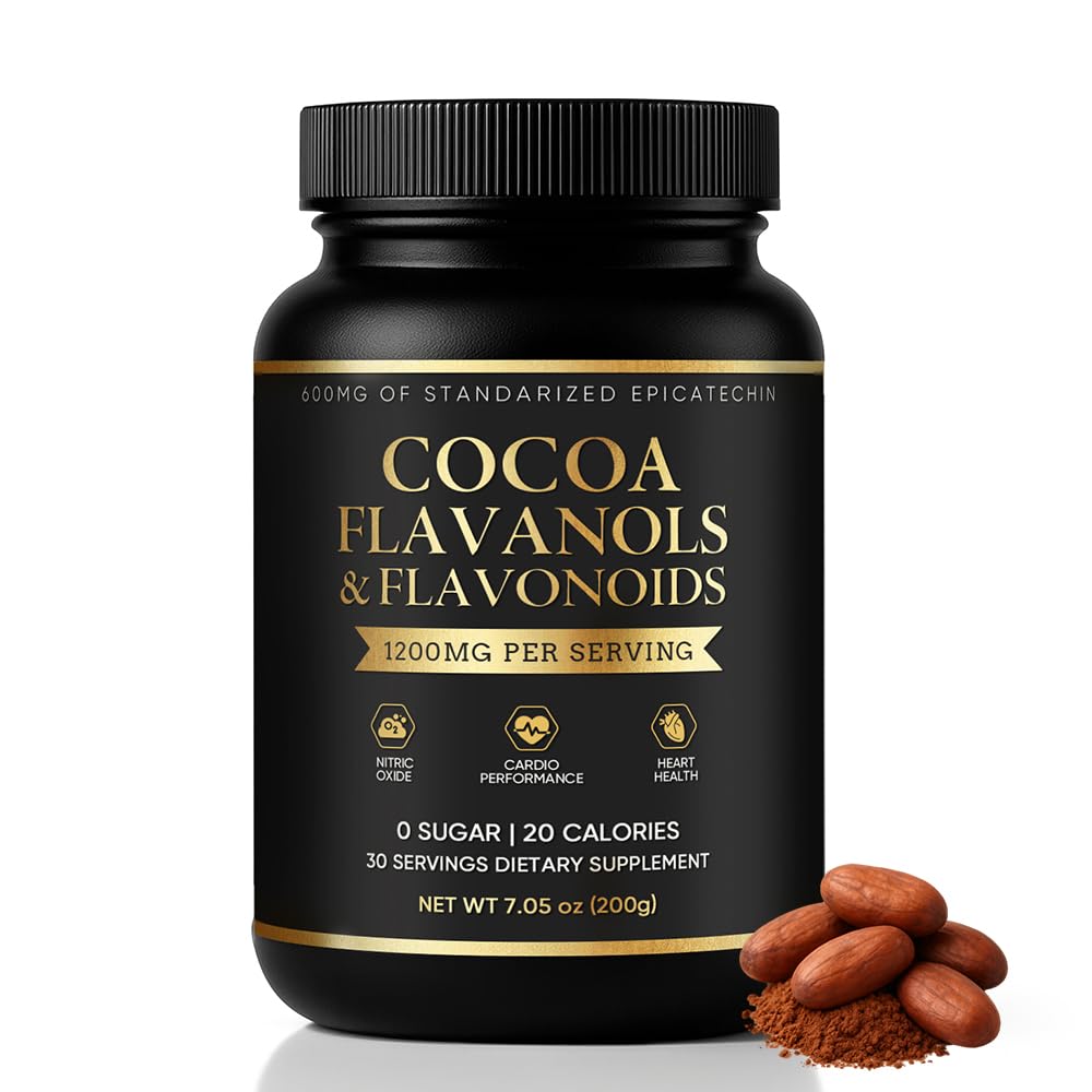 High-Flavanol-Cocoa-Powder-Supplement-–Rich-in-Natural-Cocoa-Flavonoids-&-Epicatechin-Blend,-Non-GMO,-Sugar-621