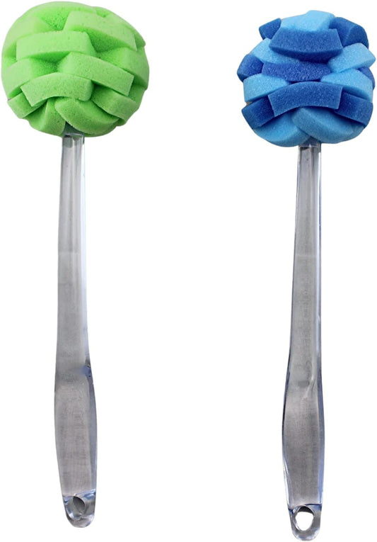 Soft-Touch-Kitchen-Glassware-Multi-Purpose-Sponge-Puff-Dish-Brush-11.5"-1809